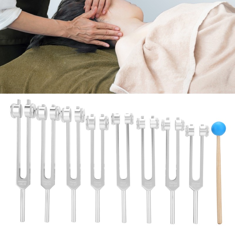 Tuning Fork Hammer Tool Set Diagnostic Tool for Sound Healing