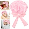 NOLITOY 2pcs Sleep Cap Satin Bonnet for Women Shower Cap