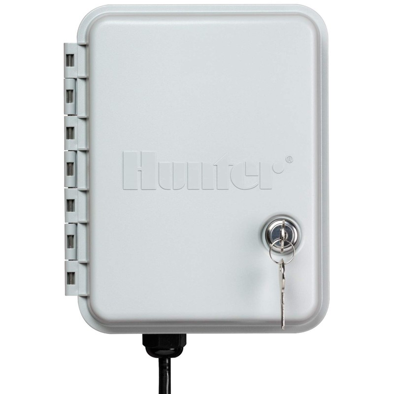 Hunter X-Core XC400 4 Zone Outdoor Sprinkler Controller, Weather-Resistant Irrigation