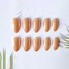 Nail Tips, 24 Pieces, Orange, Medium Length, False Nails, Receptions,
