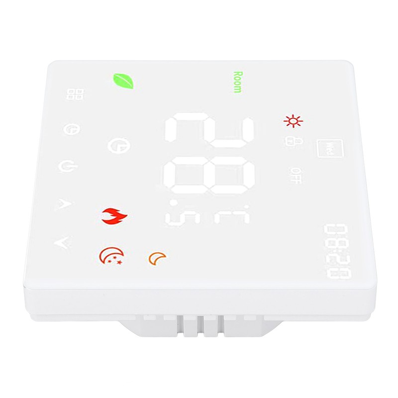 Smart Thermostat Touch Screen Programmable Floor Heating Thermostat for Gas