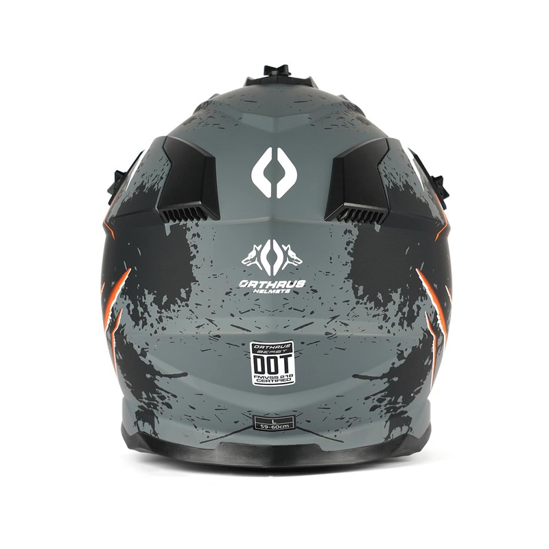 Orthrus Greyhound Off-Road Helmet: Ultimate Safety and Performance for Adult