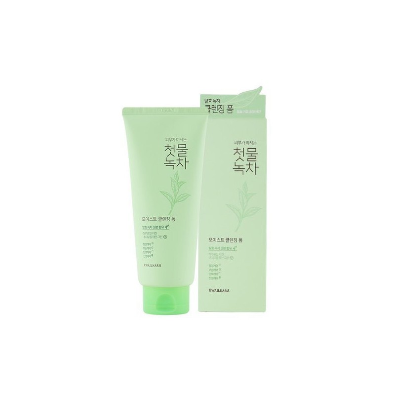 First Green Tea 과일나라 첫물녹차 모이스트 클렌징 폼 180g Fruit