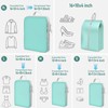 Aomeskoitoy Compression Packing Cubes, Travel Essentials Luggage Organizer Bags for