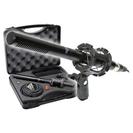 Synergy Digital Camcorder External Microphone, Compatible with Panasonic HC-X2 4K Camcorder External Microphone XM-55 13-Piece Professional Video & Broadcast Unidirectional Condenser Microphone Kit