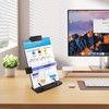 Lawei 2 Pack Desktop Document Holder with Adjustable Clip and