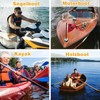 Bungee Boat Dock Line con clip in acciaio inox 316,