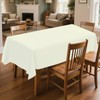 CC-SLZP 3 Pack Plastic Table Cloth Rectangle 54 x 108