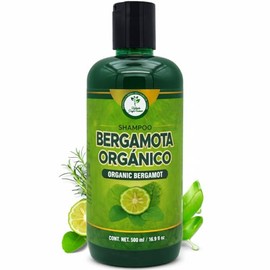 HIGH SUPREME- Champú orgánico de bergamota (500 ml) con aloe vera y romero SHAMPOO ORGANICO BERGAMOTA con Sabil