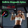 PELLOR Gym Timer, Mini Gym Clock, LED Digital Wall Clock,
