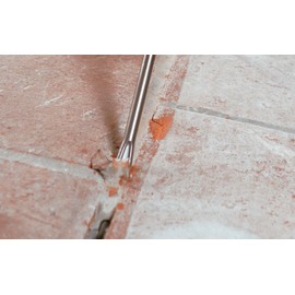 Hilti Flat SDS Chisel TE-CX FM 18, self-Sharpening Flat Chisel bits for Precision Demolition of Concrete and Masonry Using SDS Plus Power Tools, Dimensions: 7.1" Long x 0.6" Wide Edge (282300)