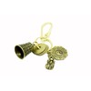 Brass Lucky Key Chain