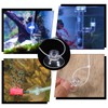 15PCS Aquarium Suction Cups with Zip Ties 30PCS, Aquarium Suction