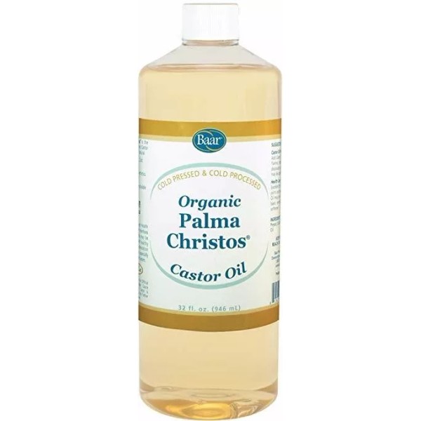 Baar Orgánica De Aceite De Ricino - 32 Oz. -