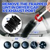 Holikme 40 Feet Dryer Vent Cleaner Kit, Flexible Lint Brush
