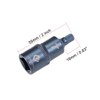 TOP-VIGOR Hex Bit Socket, 1/2" Drive x H7 (7mm) Allen