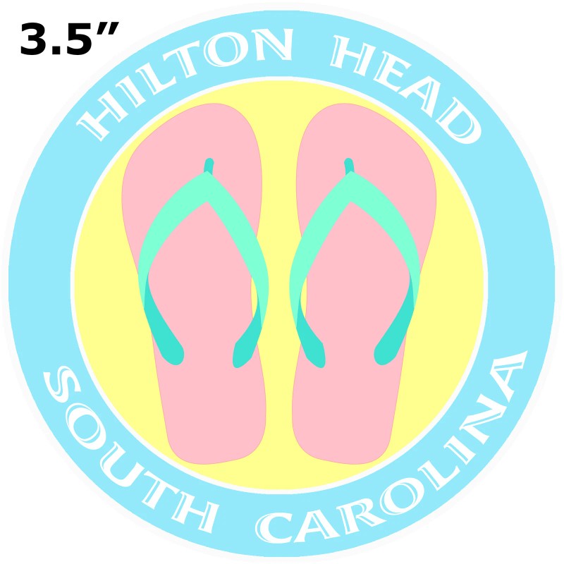 Athena Brands Flip Flops Hilton Head South Carolina - Car