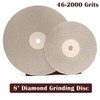 SUPERTOOL Diamond Wheel, 120mm 8-inch Diamond Coated Flat Lap Disk