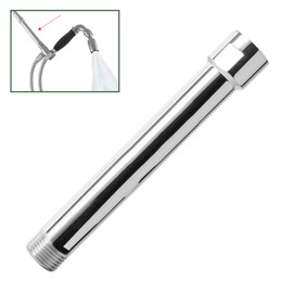 High Sierra Showerheads E-Z Reach Solid Metal Shower Arm Extension, Chrome Finish, 6"