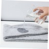 BIUDECO Super Absorbent Hair Drying Cap Grey Bamboo Charcoal Cap