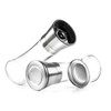 Levav Premium Salt and Pepper Grinder Set of 2- Brushed