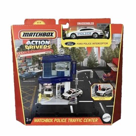 Matchbox Action Drivers Police Traffic Center Playset (HRY44) | [NEW]