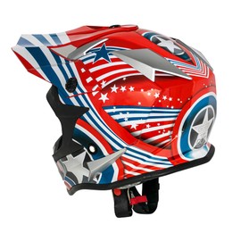 VCAN VX38Y Youth Kids ATV Motorcross Offroad Dirt Bike Motorcycle Goggles Gloves Downhill Helmet DOT Approved