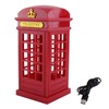 Creative Retro Classic Telephone Booth Night Light Touch Sensor Dimmable