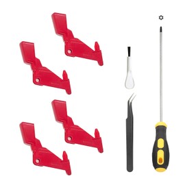 4-Pack Upgraded Trigger Switch Button Replacement for Dyson V10 V11 SV12 SV14 – Includes Extended Screwdriver Tool Set