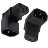 IEC 320 C14 to C13 Right Angle AC Adapter, tunghey