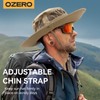 OZERO Sun Hat for Men Women: Wide Brim UV Protection