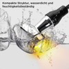 evermotor Chrome CNC 12 V 4 Pieces Mini Motorcycle LED
