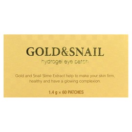 Petitfee Gold & Snail Hydrogel Eye Patch (60 pcs)