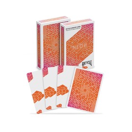 Bicycle Neon Blue Aurora Cardistry Deck (Not A Playable Deck)