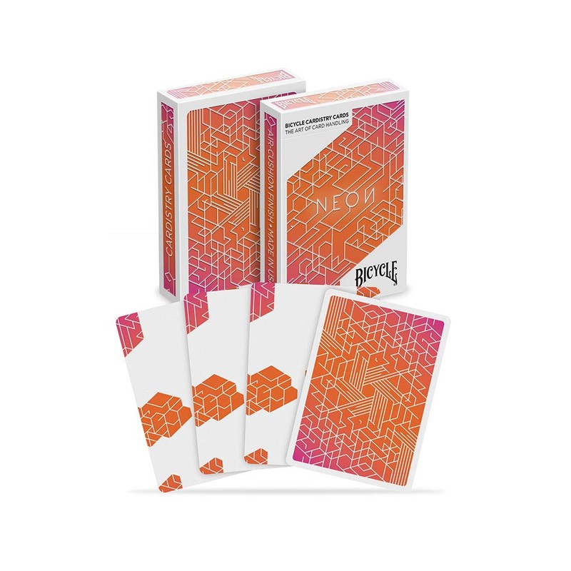 Bicycle Neon Blue Aurora Cardistry Deck (Not A Playable Deck)