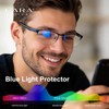 CARA Ultra Lightweight Progressive Multifocus Reading Glasses Men, Metal Frame