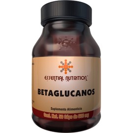 Essential Nutrition, Betaglucanos 50 Cápsulas de 600 mg