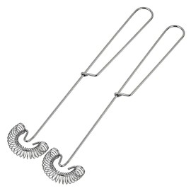 ApexPine 2‑Pcs Stainless‑Steel Spiral Whisks for Home‑Kitchen Egg‑Mixing