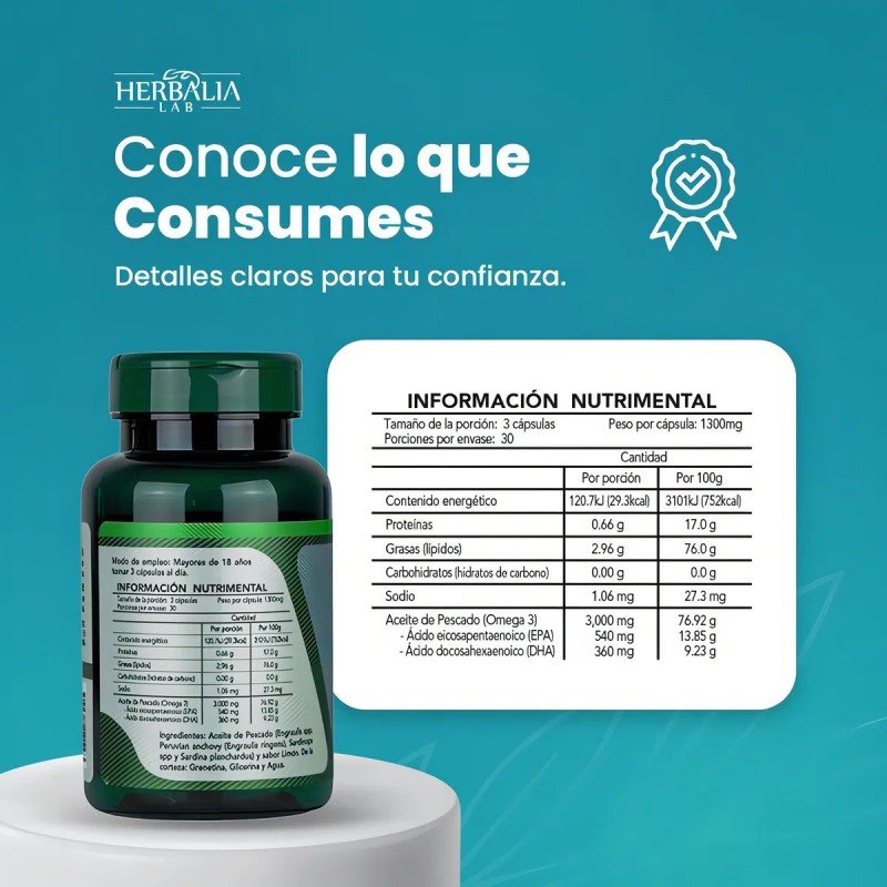 Omega 3 Silver EPA 540 DHA 360 Fish Oil Puro