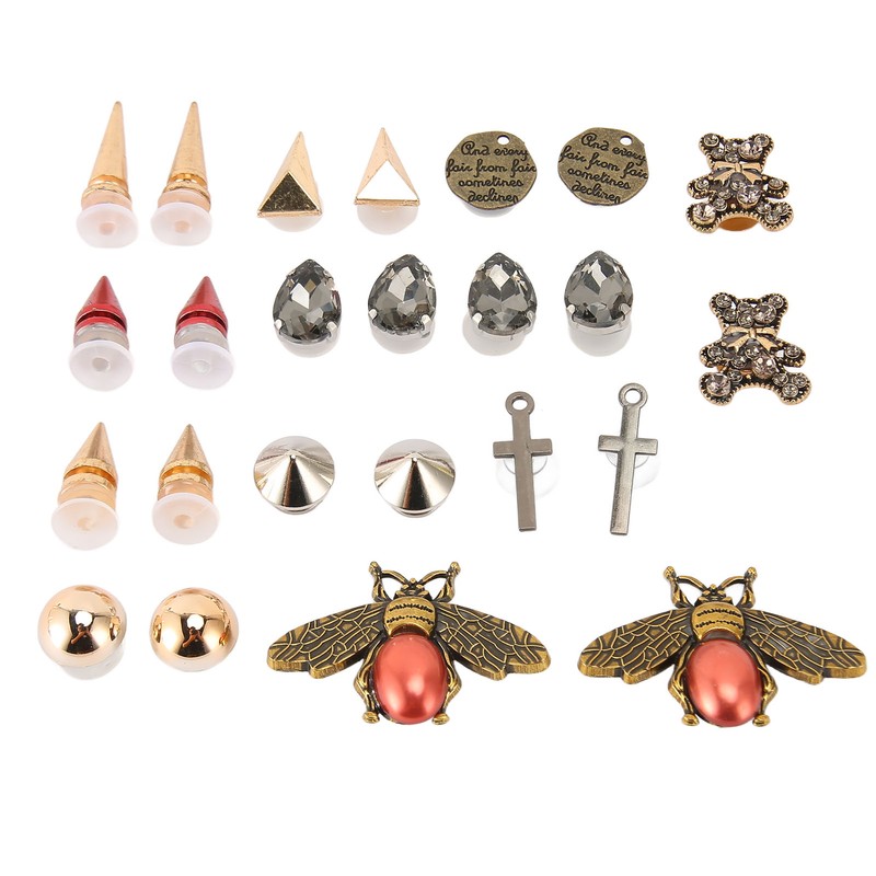 Decorative Shoe Clips Fashionable Shiny Elegant Removable Shoe Decoration Accessory