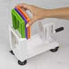 Goodcook 10806 Veggie Spiralizer with interchangeable blades, 6", White