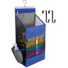 ALYER Hanging Plastic Grocery Bag Holder and Dispenser,Mesh Over the