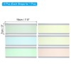 PATIKIL Guided Reading Strips, 6 Pcs Reading Tracking Ruler Highlight