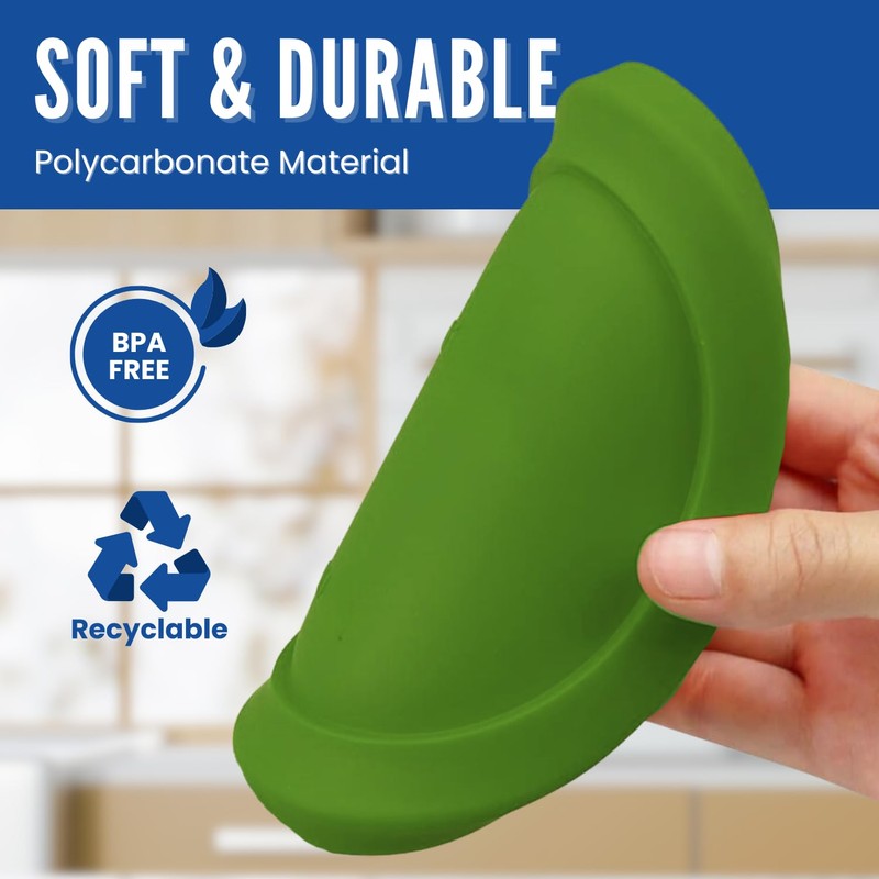 Replacement Lids for Pyrex Containers (1) 1-Cup (2) 2-Cup (2)