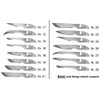 12x BAYHA Sterile Scalpel Blades – Sterile and Individually Packaged,