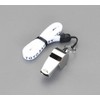 50mm/18g whistle (brass)