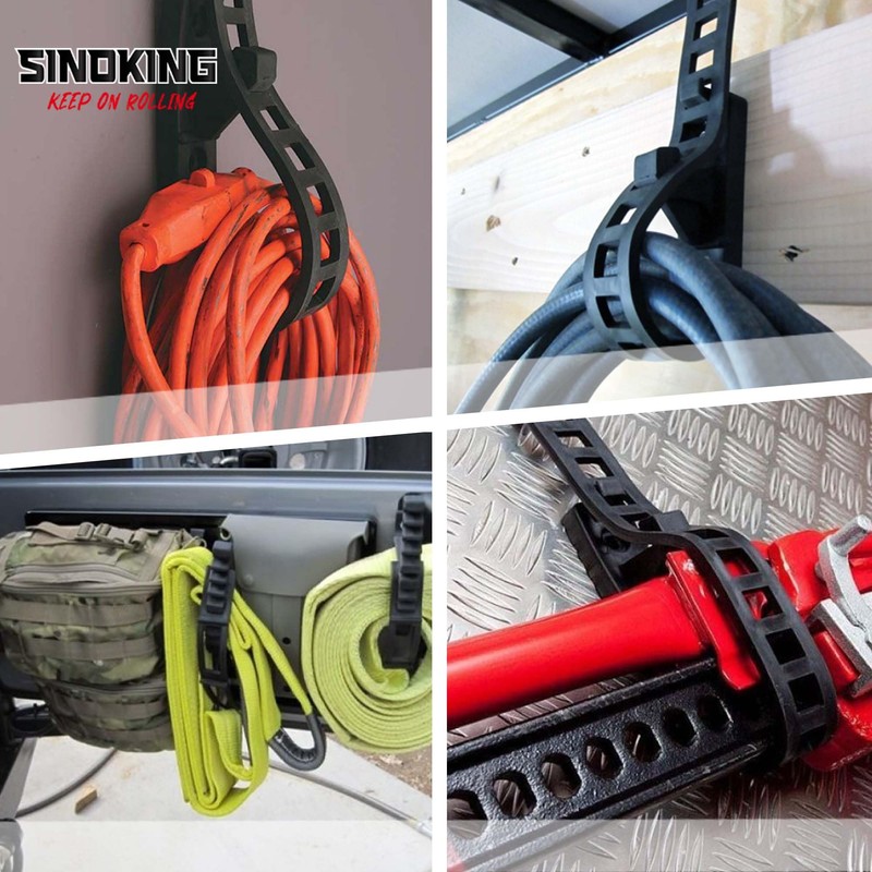 SINOKING Long Arm Rubber Clamp for Mounting Tools & Equipment