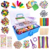1405 Pcs Art and Craft Supplies for Kids, Toddler DIY