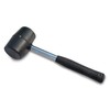 OLPRO Rubber Camping Mallet 16oz with Solid Steel Shaft, Ergonomic