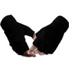- Fingerless Tactical Gloves, Black, M Size, Great for Pro